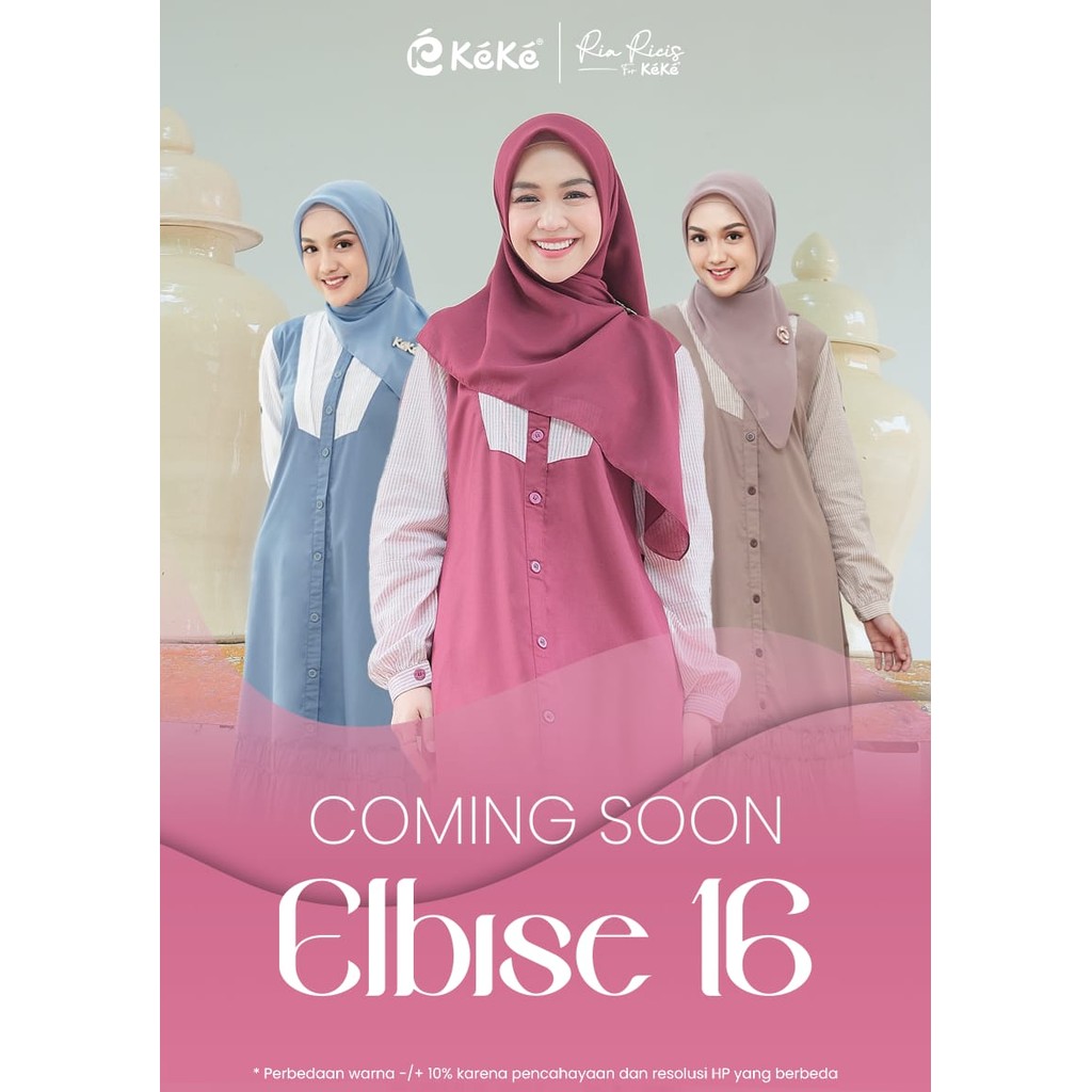 Keke Gamis Premium Elbise 16 | Gamis Remaja Kekinian | Gamis Dewasa Premium |