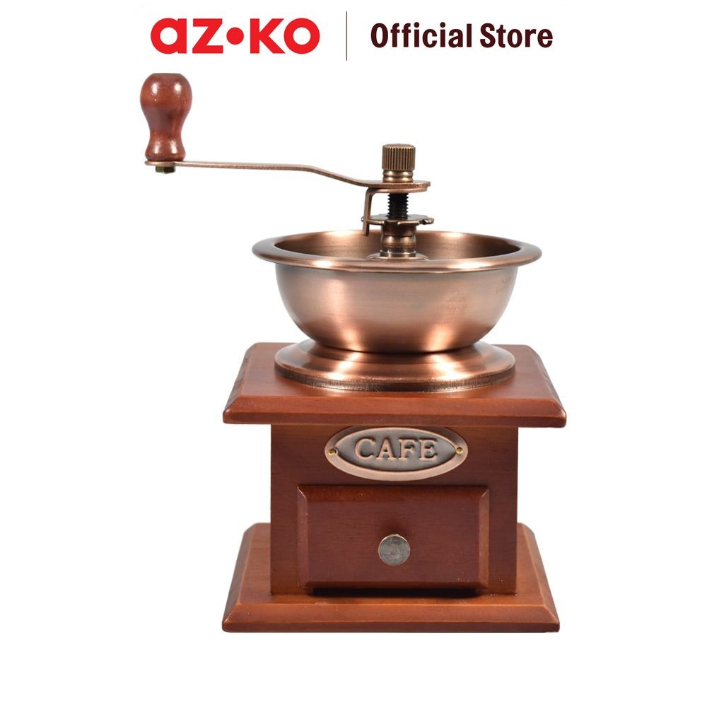 AZKO Kris Coffee grinder Manual - Gold Mesin Penghalus Kopi Grinding Machine Alat Penggiling Kopi Fo
