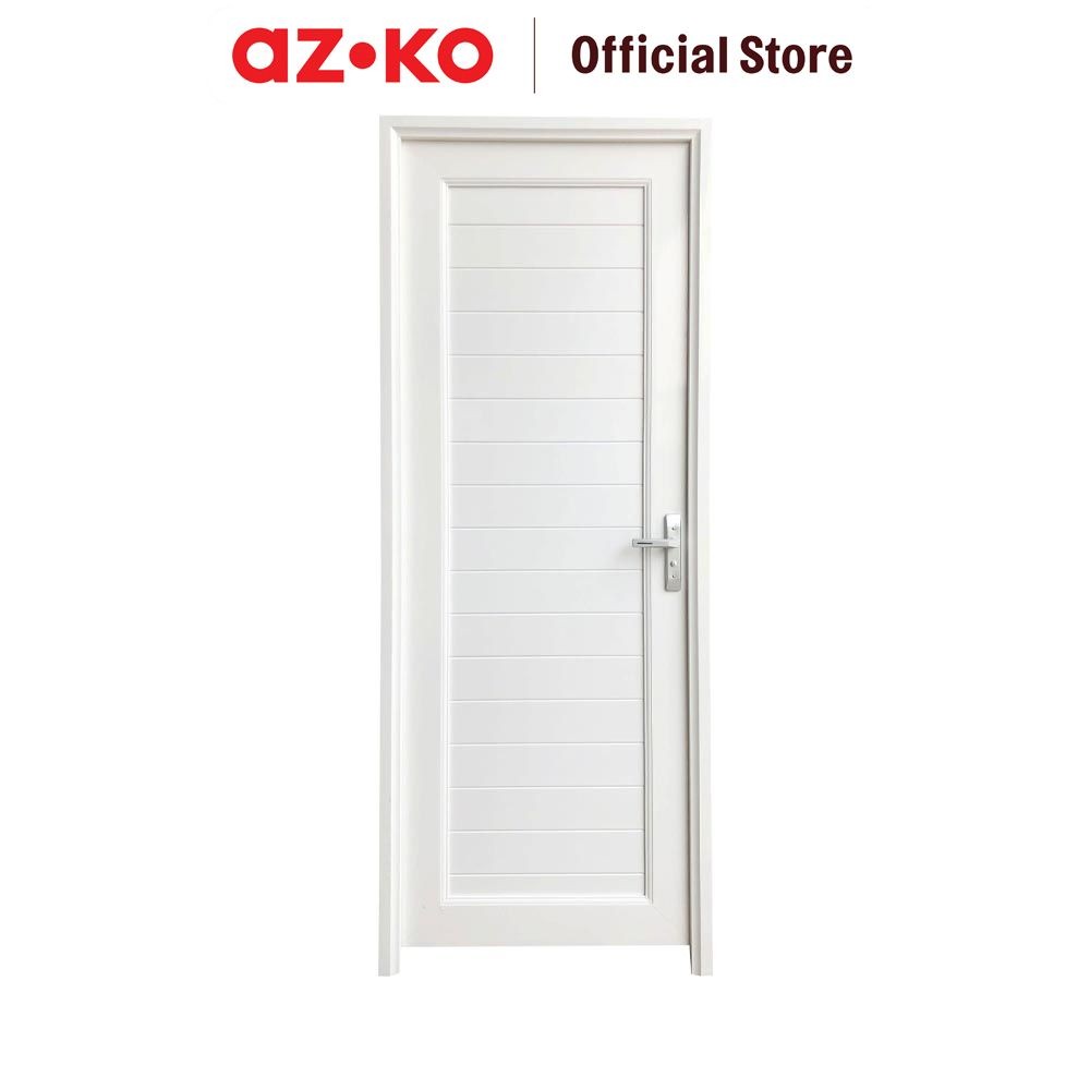 AZKO Maxb Pintu Kamar Mandi Upvc Waterproof Bathroom Door Pintu Anti Air Serbaguna Perlengkapan Ruma