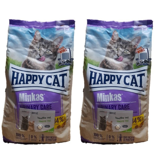 Happy Cat Minkas Urinary Care Adult 1.5 kg - makanan kucing kering dry food khusus perawatan saluran