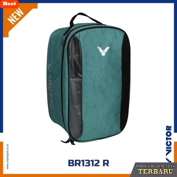 rekomendasi sepatu olahraga brand lokal Tas Sepatu Badminton Victor BG1312 / BG 1312 R B - R