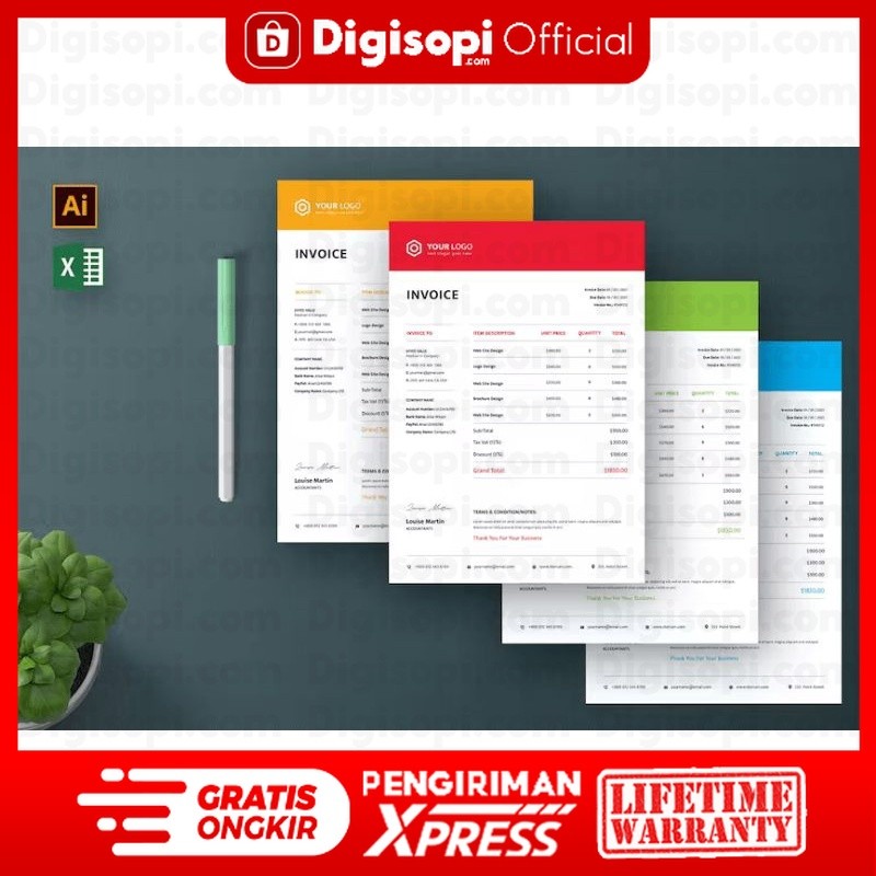 51 Template Invoice Excel