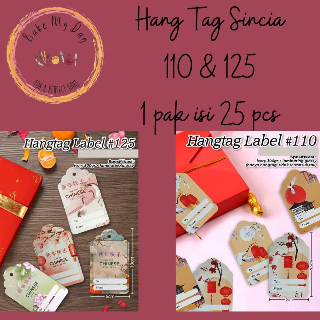 

Hang Tag Sincia / Imlek (1 pak isi 25 pcs)