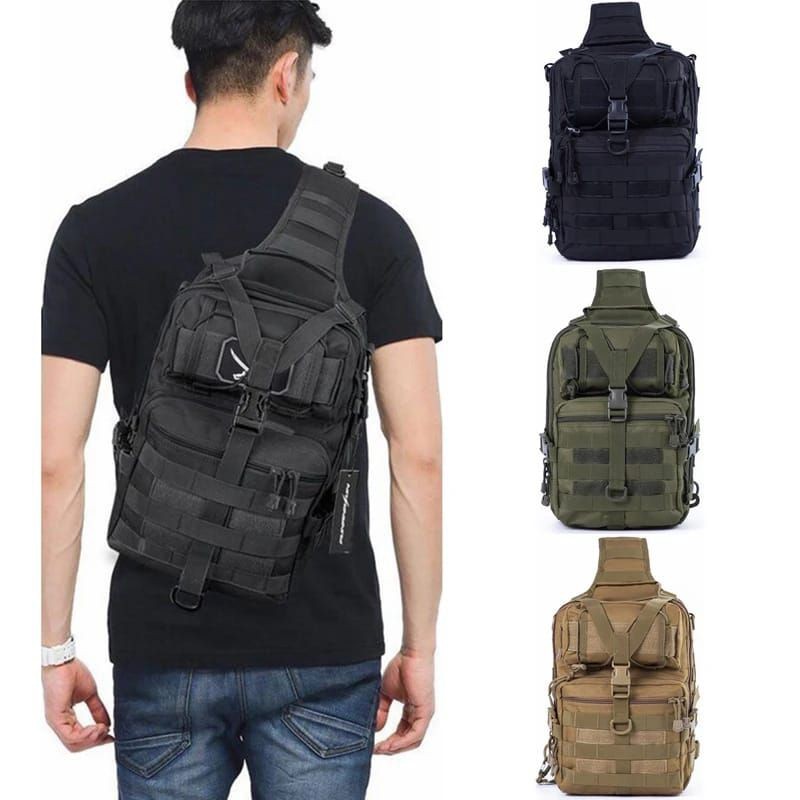 Tas Selempang Tactical Army/Tas Selempang Laptop