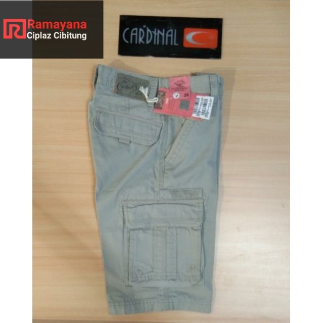 Celana Cargo Pendek Cardinal / Original