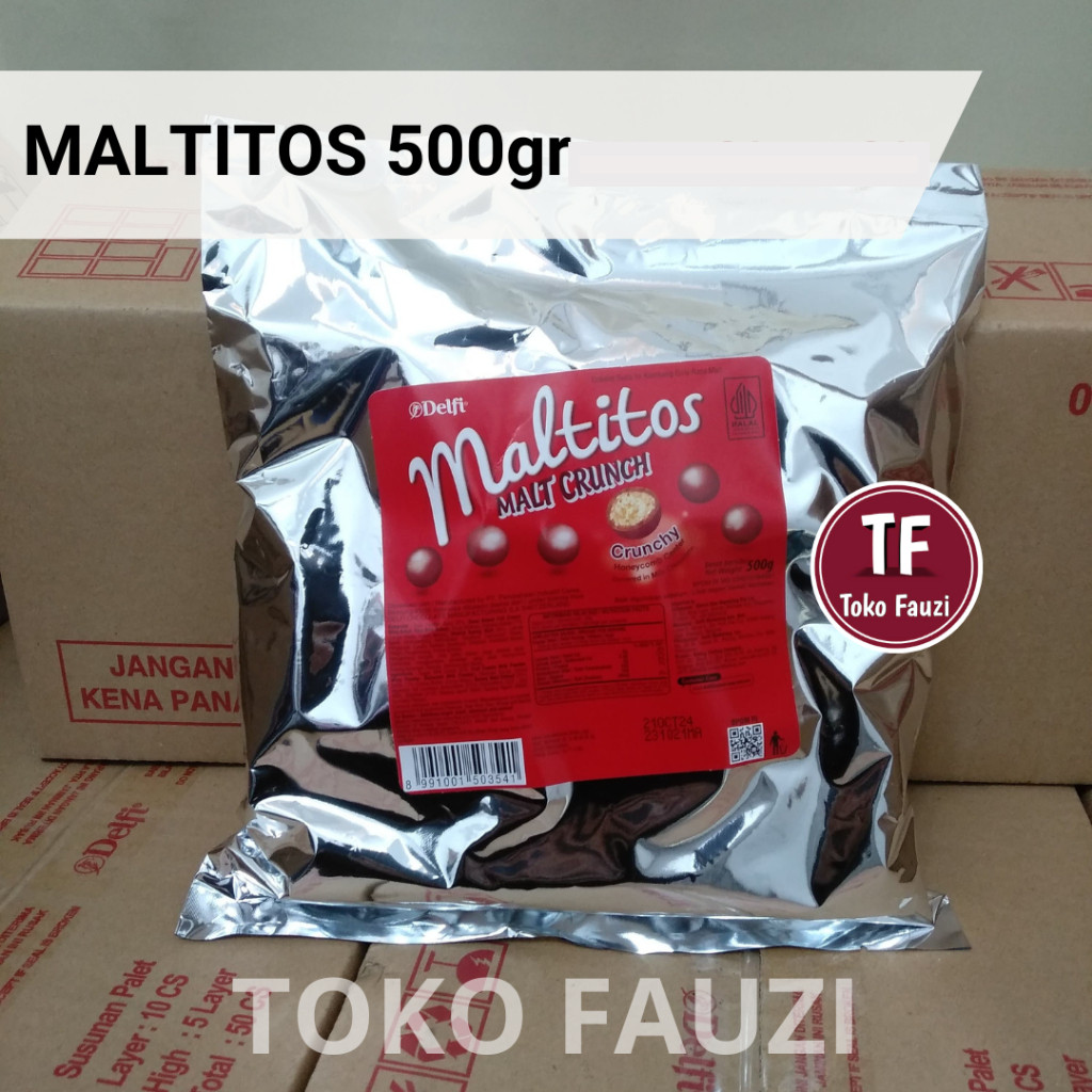 

Coklat Delfi Maltitos Kemasan 500gr Edisi Spesial Ramadhan Idul Fitri Exp Oct 2025