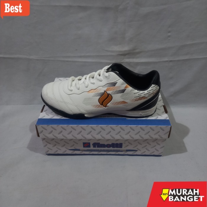 rekomendasi sepatu futsal Sepatu futsal anak FINOTTI ORIGINAL AFF 18 Jr - Putih, 34