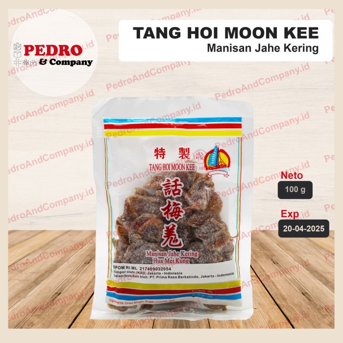 

Tang hoi moon kee manisan jahe kering 100 gram - dried ginger candy