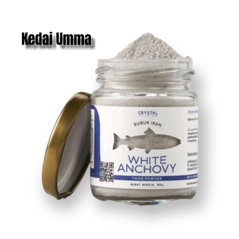 

Crystal of the Sea / White Anchovy 20gr bubuk ikan teri