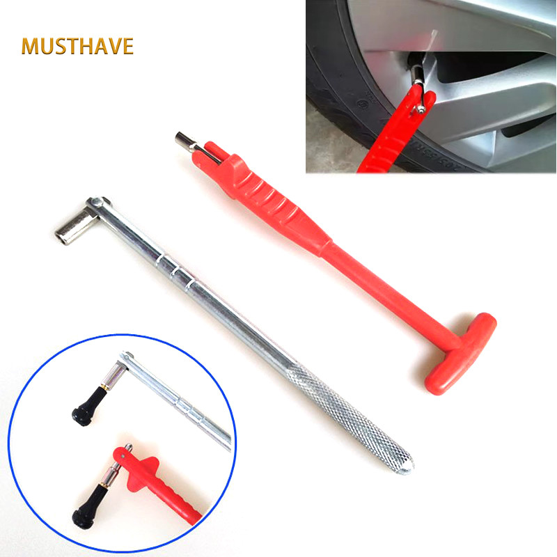 Tire Valve Stem Puller For Quick Removal Installation Tyre Valve Inserts Tyre Valve Core Remover Tyr