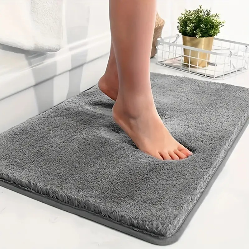 

Anti-slip bathroom floor mat water absorbent bath mat home decoration