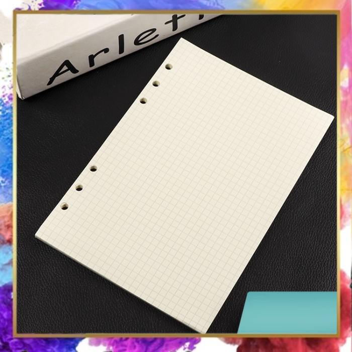

MINKYS Kertas Binder Loose Leaf Paper Refill 6 Lubang A5 80 Pages - MY5