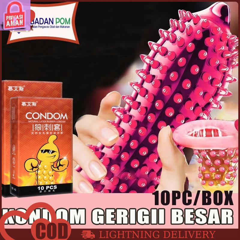 

Spesial Promo bolllll!! Kondom bergrigi Kondom sutra bergerigi Kondom grigi Alat kontrasepsi 10pc/Box kondom pria sambung ringbergerigi sutra bergerigi kondom bergrigi flyshop754⭐