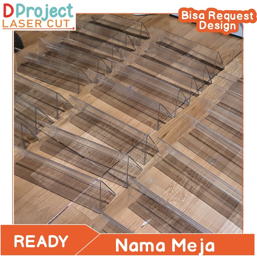 Nama meja Akrilik / Acrylic Name Desk / papan nama akrilik