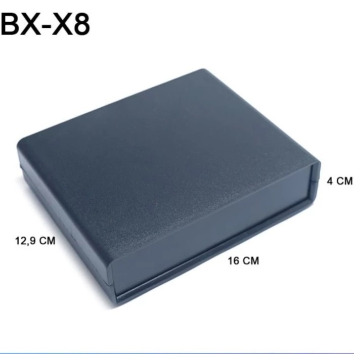 Box Hitam Kotak panel X8 X 8 Mikrotik Plastik Project Elektron
