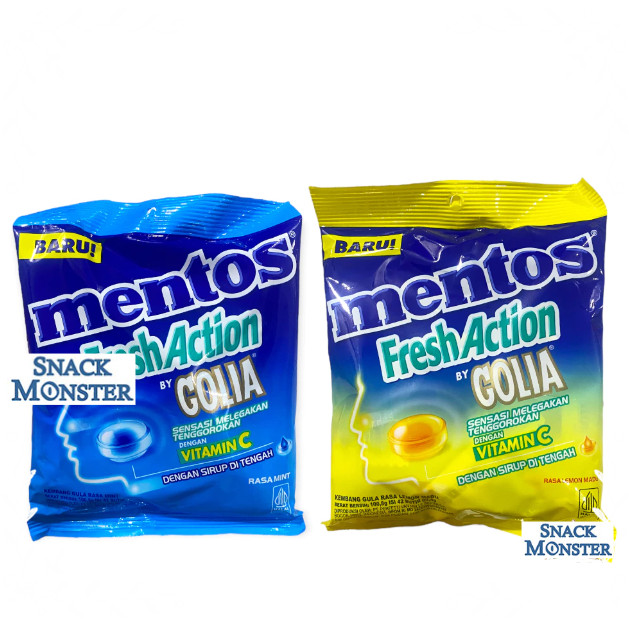 

Permen Golia Mentos Fresh Action - Netto 105 gr