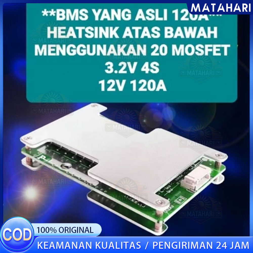 BMS 4S 120A 12V lifepo4 3.2V COMMON PORT BMS 120A BMS120A