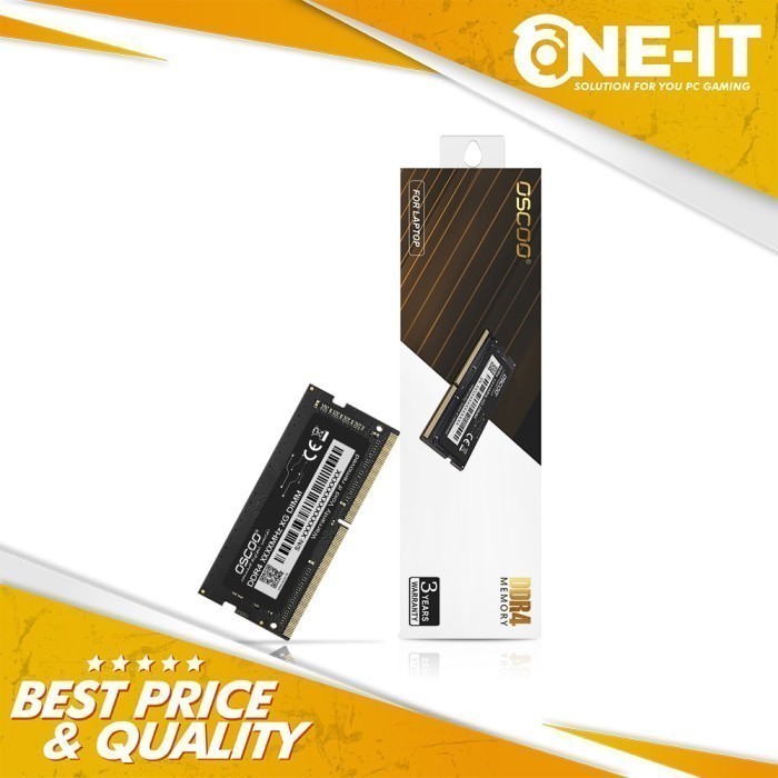 RAM OSCOO 8GB DDR4 2666MHz Sodimm 2666 MHz Laptop