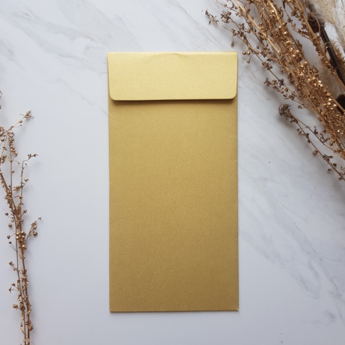 

Amplop Uang Polos Jumbo Premium / Angpao Polos Fancy Paper/Amplop Gaji - Gold
