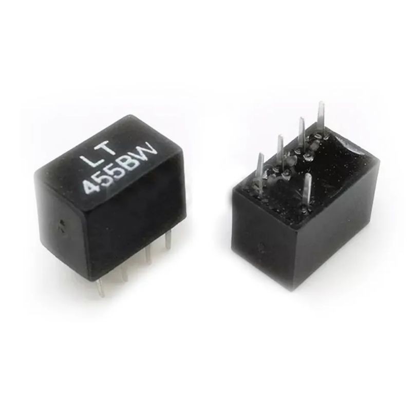 LT455BW LT455B LT 455BW LT455 455 1 4 5Pin DIP 5 455 KHz Filter Keramik untuk sinyal Komunikasi Rela