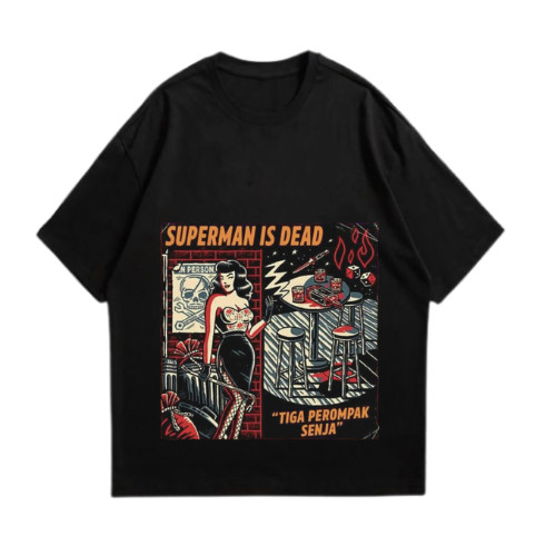 REGULER TSHIRT SUPERMAN IS DEAD UNISEX