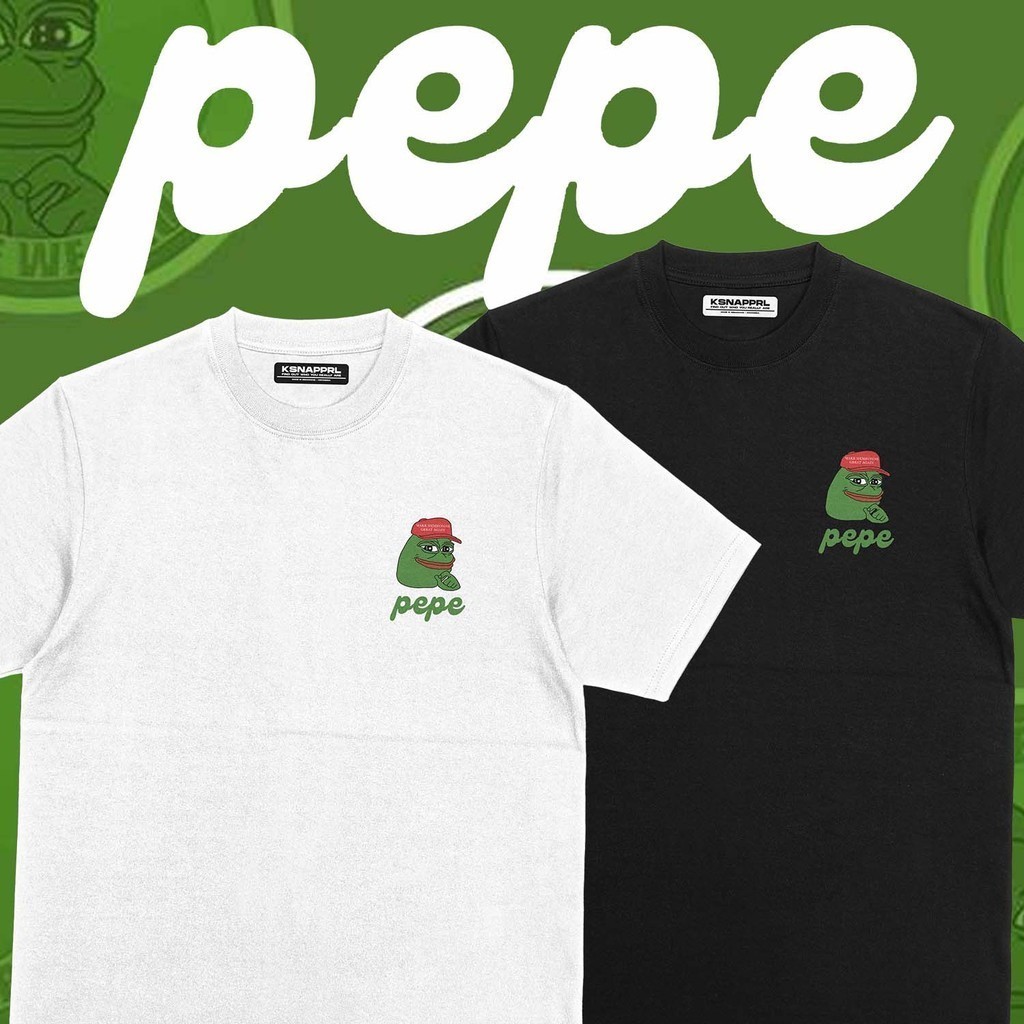Kaos Crypto Pepe "Pepe Logo" - Pepe Token/Bitcoin/Meme Coin