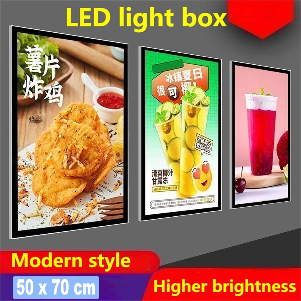 

JAKS EYOU Light Box Display Frame Poster LED Magnetic Acrylic EU Plug - YY-M-02 STAR