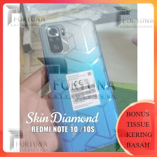 ANTI JAMUR REDMI NOTE 10 /10s SKIN Garskin Motif DIAMOND TRANFORMER Anti Jamur