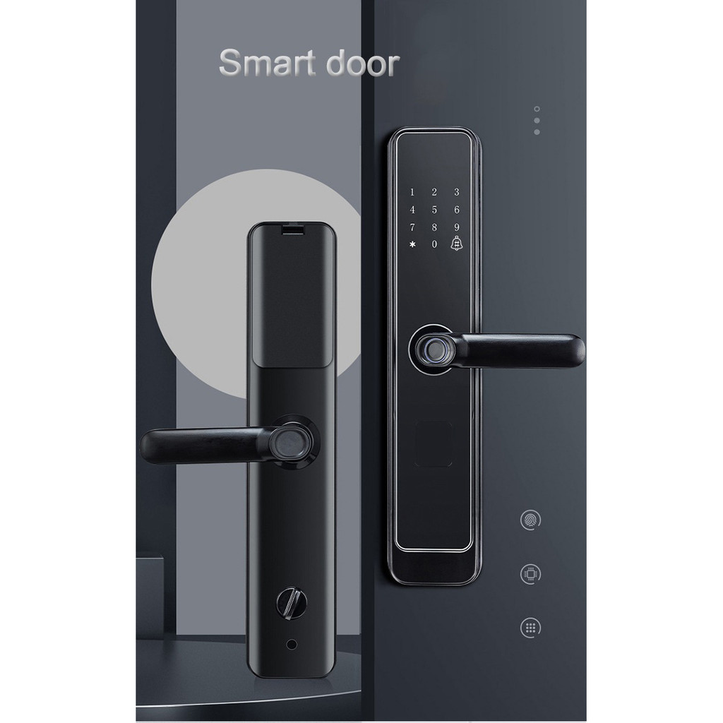 

- JUXI Smart Door Lock Fingerprint Password Bluetooth Card TTLock - T13 -