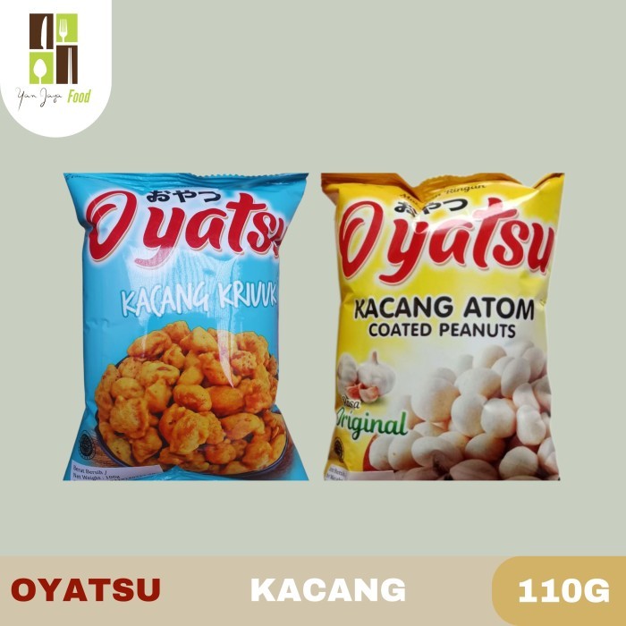 

Oyatsu Snack Kacang / Cemilan Kacang / Kacang Atom / Kacang Kriuk 110g