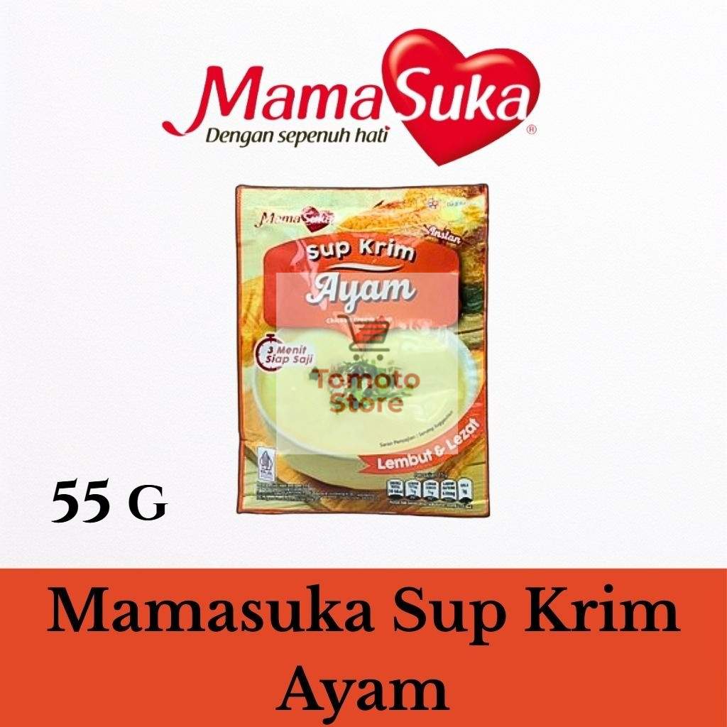 

✨ TOMOTOSTORE ✨ MAMASUKA Sup Krim Ayam 55 gr