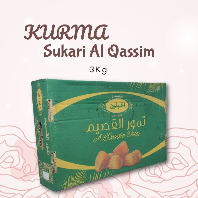 

Kurma Sukari 3kg Premium Madinah Kurma Asli