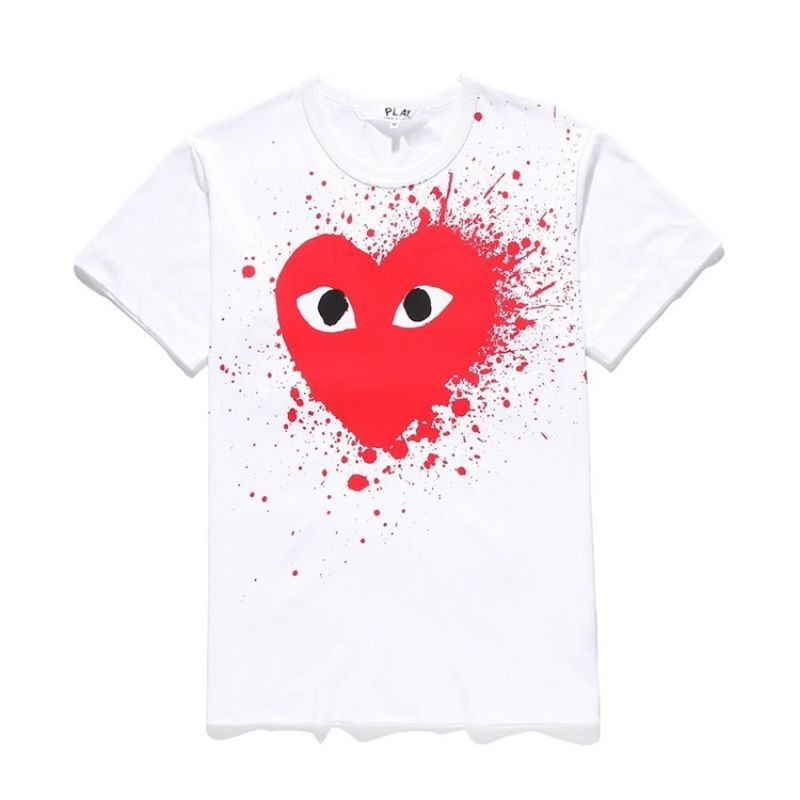 kaos CDG Brush PLAY CDG T-shirt Brush
