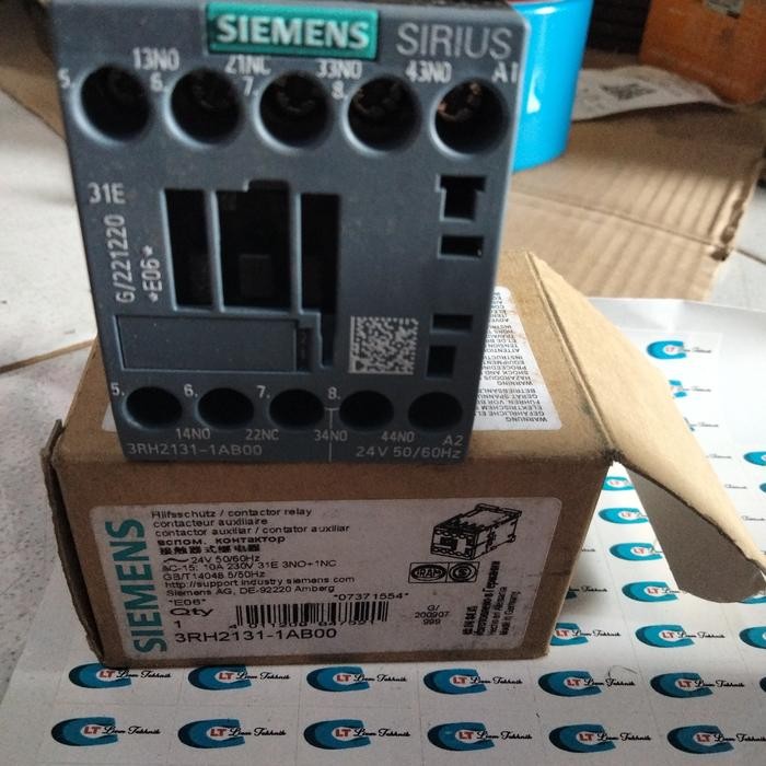 SIEMENS 3RH2131-1AB00 24VAC SIEMENS CONTACTOR RELAY