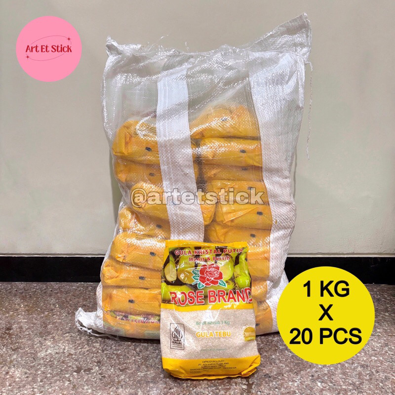 

Gula Pasir Rosebrand Kuning 1 Bal 20 Kg