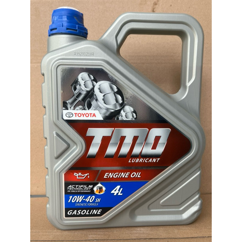NEW OLI OIL TMO 4 LITER BENSIN 10W-40 PELUMAS OLI MESIN MOBIL AVANZA XENIA APV GRAND MAX PAJERO PREM