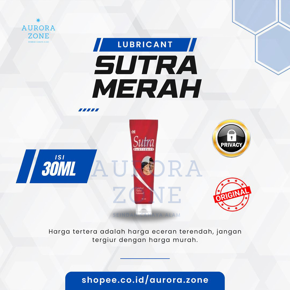 Herba Prive - Sutra Lubricant - Sutra Lubricant Gel - Pelumas Sutra - Lubrikan Sutra - Pelicin - Led