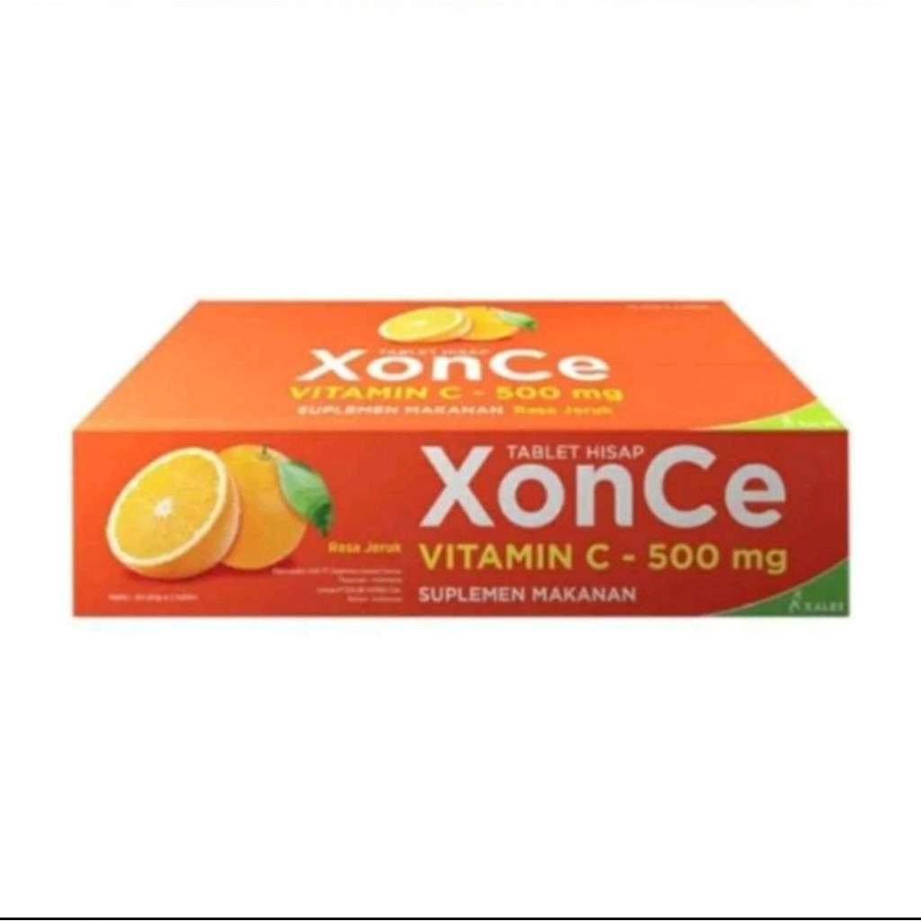 XonCe 1 Box 50 Strip (100 Tablet) Vitamin C 500mg / Kazu mart