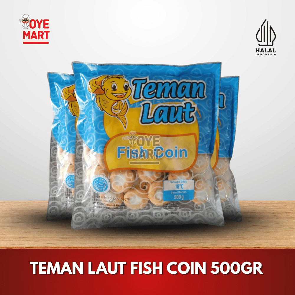 

TEMAN LAUT FISH COIN 500GR