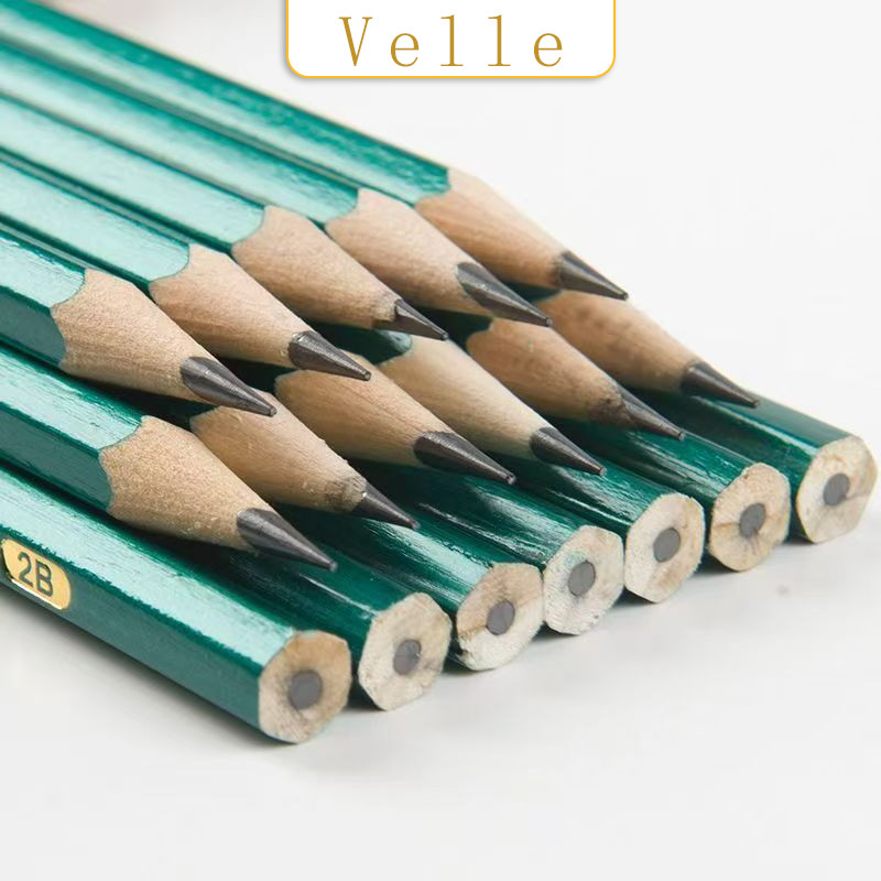

VELLE Pensil 2B HB / pensil sekolah / Arsir pensil / tes pensil 1/5 PCS