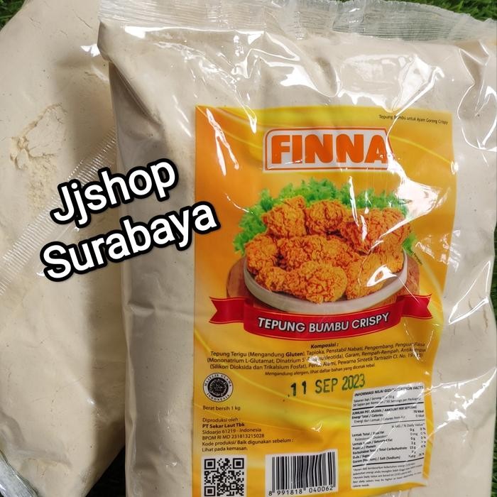 

Tepung bumbu Crispy Finna 1kg