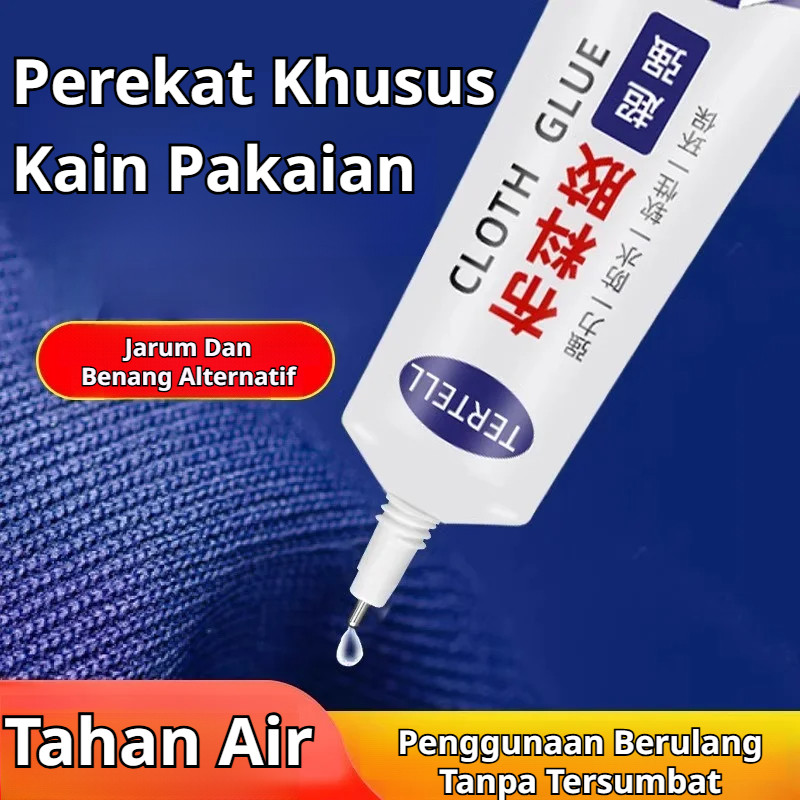 

✨Beli 1 Gratis 2✨Lem Kain Jahit Berkekuatan Tinggi / Lem Kain Anti Lengket / Lem Kain Serbaguna / Lem Untuk Kain Dan Pakaian / Lem Kain Lembut Dan Mudah Digunakan / Lem Kain Untuk Dekorasi Kain