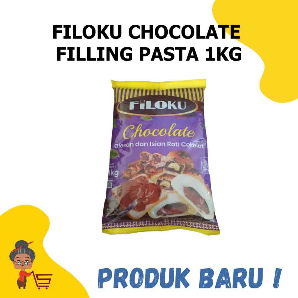 

FILOKU CHOCOLATE FILLING PASTA 1KG / FILOKU CHOCOLATE FILLING PASTA