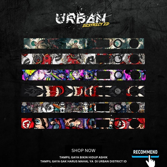 

URB F.Body Stiker M100 Finyl Part 2 by Ultimate Customitation