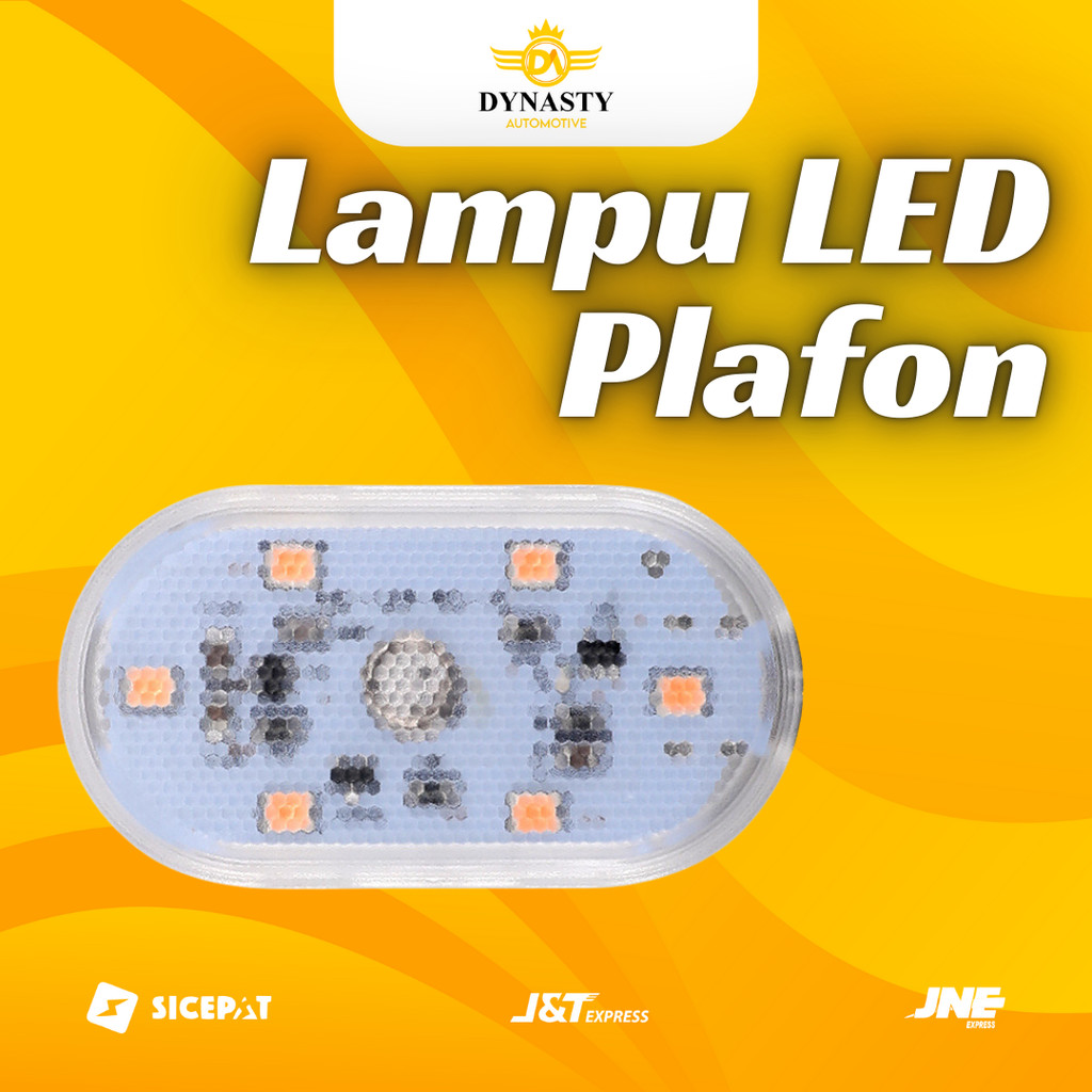 Lampu Plafon Mobil / Lampu LED Sentuh Plafon / Dashboard Mobil /  Lampu Tempel Tanpa Kabel Plafon Mo