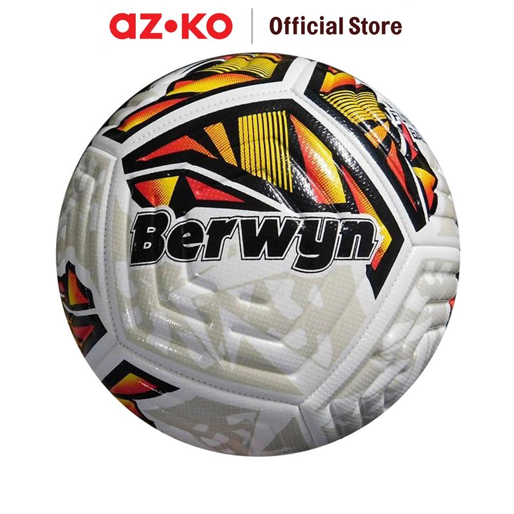 AZKO Berwyn Ukuran 4 Bola Sepak Panel Hand Sewn 12 Pvc Football Bola Kaki Perlengkapan Olahraga Bola