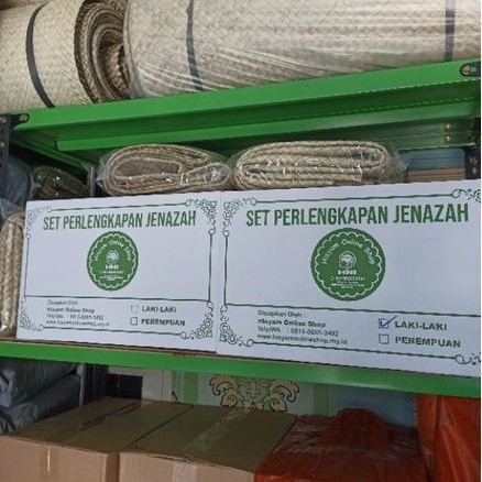 Set Perlengkapan Jenazah | Kain Kafan Siap Pakai | Akhwat