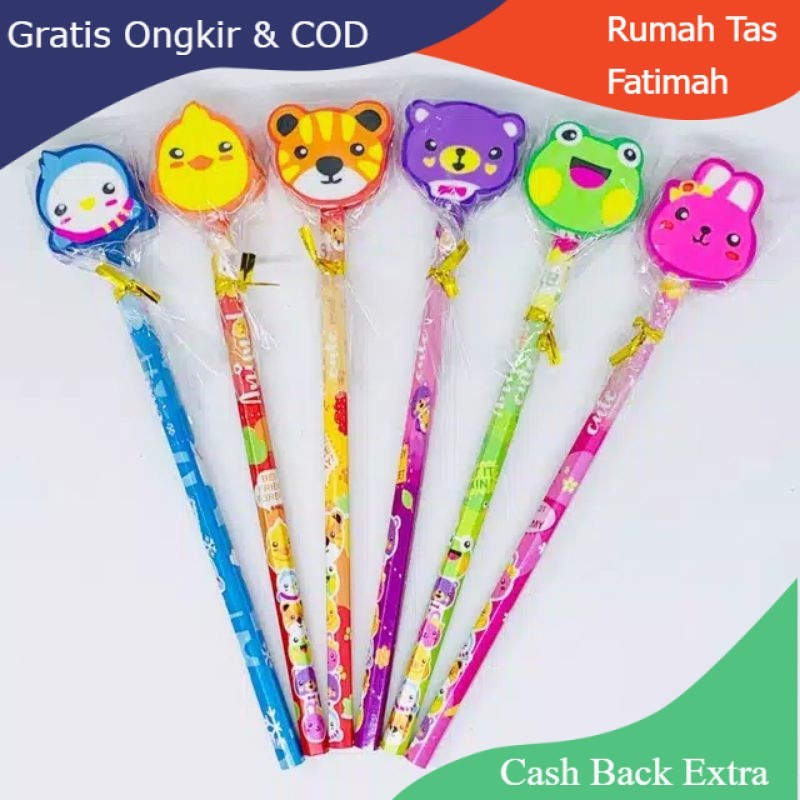 

Promo (BIG) PENSIL LUCU / PENSIL PENGHAPUS BIG / PENSIL PENGHAPUS KARAKTER LUCU By Rumah Tas Fatimah