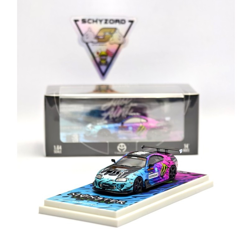 Time Micro HOONIGAN MONSTER Ken Block x Gelsomino Toyota Supra A80Z MK4 Limited Edition
