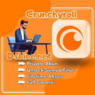 Crunchyroll Premium Privat full garansi